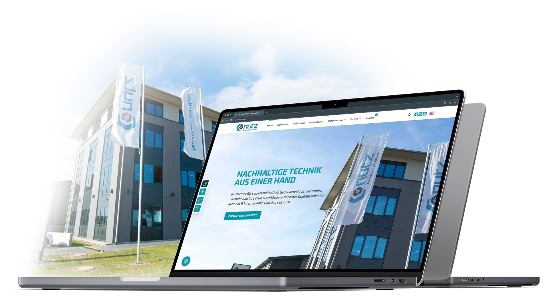 Nuzt GmbH landingpage